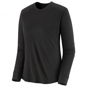 Patagonia  Women's L/S Cap Cool Merino Shirt - Merinoshirt, zwart
