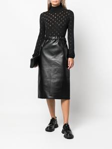 blackcommedesgarçons Black Comme Des Garçons High waist rok - Zwart