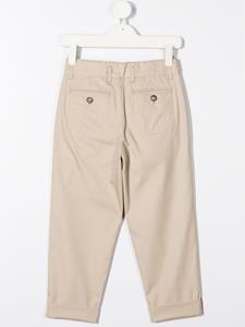 dolce&gabbanakids Dolce & Gabbana Kids Geplooide broek - Beige