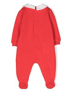 moschinokids Moschino Kids Pyjama met teddybeerprint - Rood