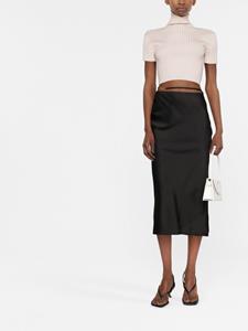 Jacquemus La Jupe Notte midi-rok - Zwart