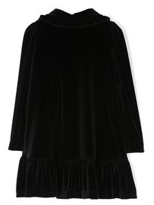 Monnalisa Fluwelen jurk - 0050 BLACK