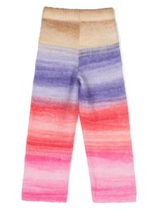missonikids Missoni Kids Broek met elastische tailleband - Rood