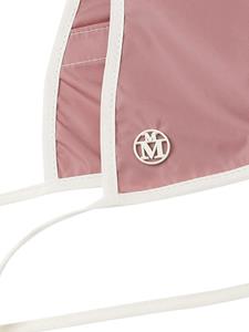 maisonmichel Maison Michel Regenjas met striksluiting - Roze