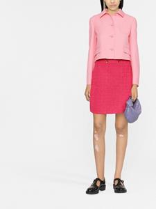valentinogaravani Valentino Garavani Tweed mini-rok - Roze