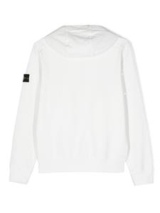 stoneislandjunior Stone Island Junior Gewatteerd jack - Wit