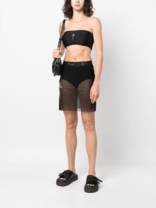 rickowensxchampion Rick Owens X Champion Rok met logo tailleband - Zwart