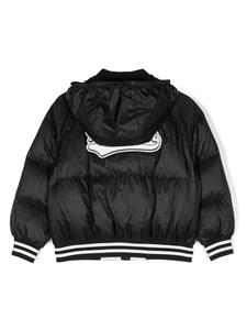 monclerenfant Moncler Enfant Donsjack met capuchon - Zwart