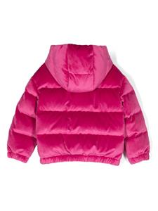 monclerenfant Moncler Enfant Donsjack met capuchon - Roze