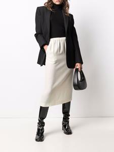 commedesgarçonspre-owned Comme Des Garçons Pre-Owned 1990s straight midi-rok - Beige