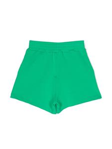 chiaraferragnikids Chiara Ferragni Kids Trainingsshorts met geborduurd logo - Groen