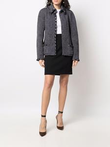chanelpre-owned CHANEL Pre-Owned 1990s straight rok - Zwart