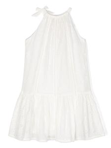 zimmermannkids ZIMMERMANN Kids Broderie anglaise jurk - Wit