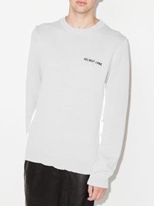 helmutlang Helmut Lang Ribgebreide trui - Grijs