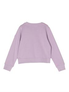 monclerenfant Moncler Enfant Trui met logo - Paars