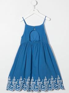 poloralphlaurenkids POLO RALPH LAUREN KIDS Jurk met paisley-print - Blauw