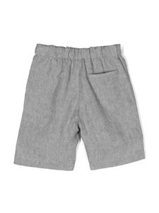 Linnen shorts - Grijs