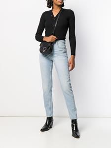 SANDRO Ribgebreid vest - Zwart