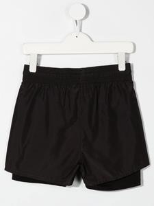 philipppleinjunior Philipp Plein Junior Zwembroek met logoprint - Zwart