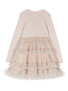 jnbybyjnby jnby by JNBY Jurk met ronde hals - Beige