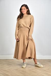 Extreme Cashmere rok Twirl 313 camel