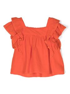 poloralphlaurenkids POLO RALPH LAUREN KIDS Shirt met borduurwerk - Oranje
