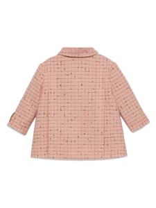 guccikids Gucci Kids Jas met dubbele rij knopen - Roze