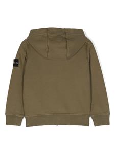 stoneislandjunior Stone Island Junior Vest met Compass-logopatch - Groen