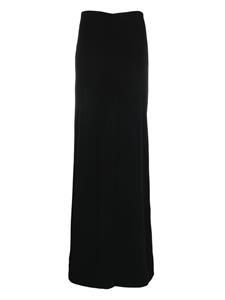 philippplein Philipp Plein Maxi-rok met ruches - Zwart