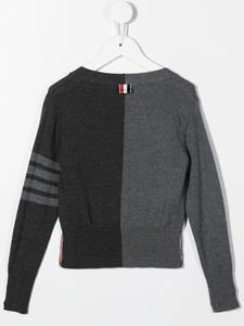 thombrownekids Thom Browne Kids Vest met V-hals - Grijs
