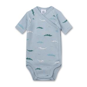 Sanetta Swaddle lichaam krokodil blauw