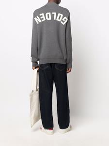 goldengoose Golden Goose Sweater met logopatch - Grijs