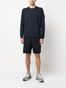 stoneisland Stone Island Trui met logopatch - Blauw