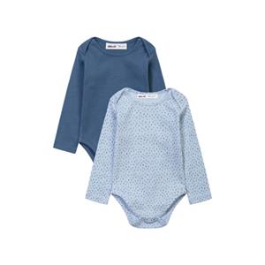 Minoti 2 pak bodysuits blauw