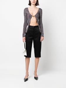 GCDS Vest met V-hals - Grijs