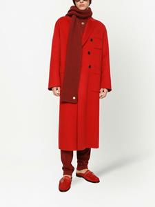 dolce&gabbana Dolce & Gabbana Kasjmier trui met DG-logo - Rood