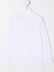 emporioarmanikids Emporio Armani Kids T-shirt met logoprint - Wit