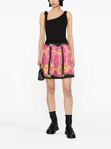 versacejeanscouture Versace Jeans Couture Geplooide mini-rok - Roze