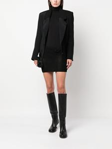 themannei The Mannei Rok met geknoopt detail - Zwart