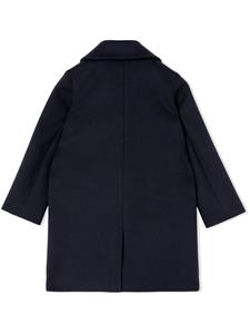 burberrykids Burberry Kids Jas met dubbele rij knopen - Blauw
