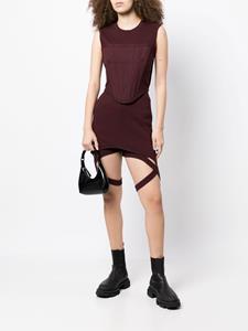 Dion Lee Mini-rok - Rood