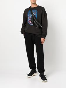 Haculla Sweater met grafische print - Zwart