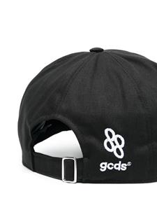 Pet met geborduurd logo - Zwart