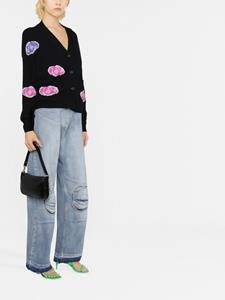 natashazinko Natasha Zinko Vest met V-hals - Zwart