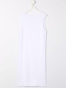 balmainkids Balmain Kids Jurk met logo - Wit