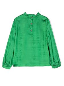 kenzokids Kenzo Kids Blouse met jacquard - Groen