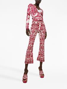 dolce&gabbana Dolce & Gabbana Vest met jacquard - Wit