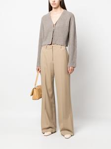 Vest met mélange-effect - Beige