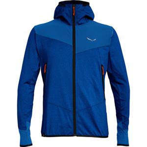 Salewa - Agner Hybrid Polarlite Durastretch Fullzip Hoody - Fleecevest, blauw