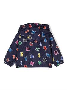 monclerenfant Moncler Enfant Regenjas met capuchon - Blauw